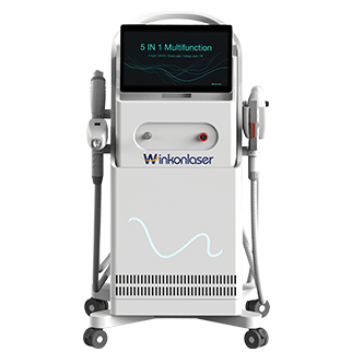 Máquina de belleza láser multifunción ML600 5 en 1 (depilación, eliminación de tatuajes y reafirmación de la piel)