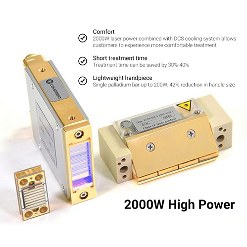 Appareil d'épilation laser à diode professionnel AresMix