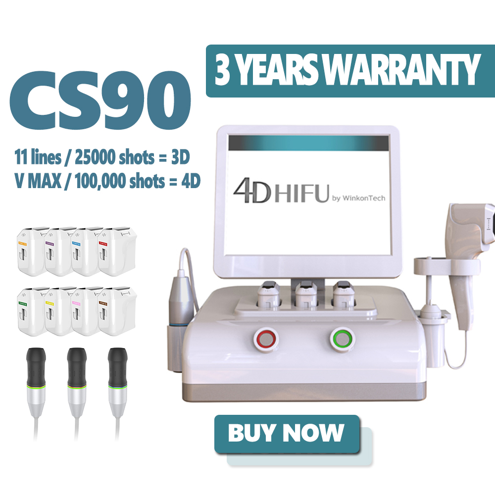 CS90 Facial 2 In 1 Hifu 4D Machine