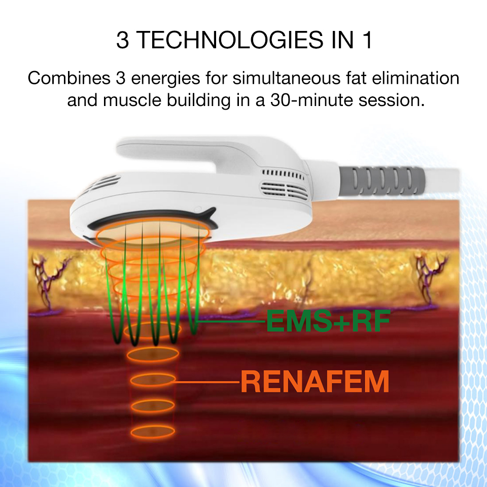 RF+EMS Muscle Building Machine