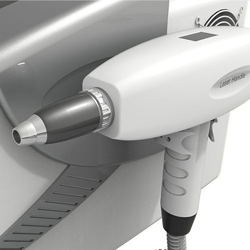 Máquina portátil de eliminación de tatuajes con láser Nd Yag