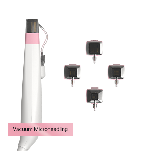 Sistema de microagujas de radiofrecuencia por vacío de doble frecuencia