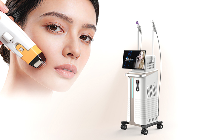 TM80 Dual-Frequency RF Microneedling device for professional use
