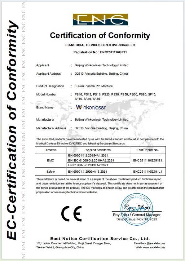 CE MDD — Cold Plasma
